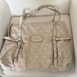 Guess Beige Women's Tote Bag